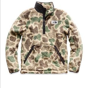 The North Face camo campshire pullover hoodie